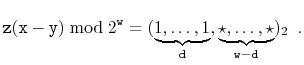 $\displaystyle \ensuremath{\mathtt{z}}(\ensuremath{\mathtt{x}}-\ensuremath{\math...
...r,\ldots,\star}_{\ensuremath{\mathtt{w}}-\ensuremath{\mathtt{d}}})_2 \enspace .$