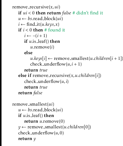 \begin{leftbar}
\begin{flushleft}
\hspace*{1em} \ensuremath{\mathrm{remove\_recu...
...bf{return}} \ensuremath{\ensuremath{\mathit{y}}}\\
\end{flushleft}\end{leftbar}